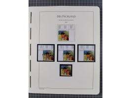 1949/2024, umfangreiche postfrische und zusätzlich teils gestempelte Sammlung in über 100 Vordruckalben und hunderten losen B