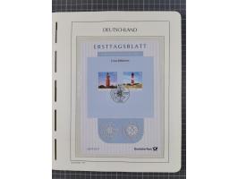 1949/2024, umfangreiche postfrische und zusätzlich teils gestempelte Sammlung in über 100 Vordruckalben und hunderten losen B