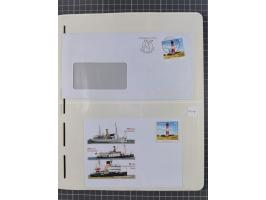 1949/2024, umfangreiche postfrische und zusätzlich teils gestempelte Sammlung in über 100 Vordruckalben und hunderten losen B