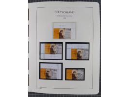 1949/2024, umfangreiche postfrische und zusätzlich teils gestempelte Sammlung in über 100 Vordruckalben und hunderten losen B