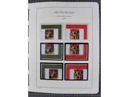 1949/2024, umfangreiche postfrische und zusätzlich teils gestempelte Sammlung in über 100 Vordruckalben und hunderten losen B