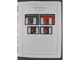 1949/2024, umfangreiche postfrische und zusätzlich teils gestempelte Sammlung in über 100 Vordruckalben und hunderten losen B