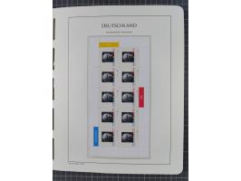 1949/2024, umfangreiche postfrische und zusätzlich teils gestempelte Sammlung in über 100 Vordruckalben und hunderten losen B