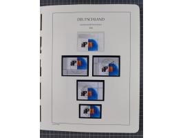 1949/2024, umfangreiche postfrische und zusätzlich teils gestempelte Sammlung in über 100 Vordruckalben und hunderten losen B