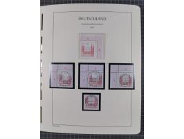 1949/2024, umfangreiche postfrische und zusätzlich teils gestempelte Sammlung in über 100 Vordruckalben und hunderten losen B