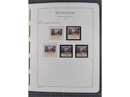 1949/2024, umfangreiche postfrische und zusätzlich teils gestempelte Sammlung in über 100 Vordruckalben und hunderten losen B