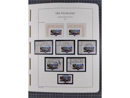 1949/2024, umfangreiche postfrische und zusätzlich teils gestempelte Sammlung in über 100 Vordruckalben und hunderten losen B