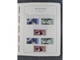 1949/2024, umfangreiche postfrische und zusätzlich teils gestempelte Sammlung in über 100 Vordruckalben und hunderten losen B