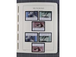 1949/2024, umfangreiche postfrische und zusätzlich teils gestempelte Sammlung in über 100 Vordruckalben und hunderten losen B