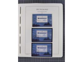 1949/2024, umfangreiche postfrische und zusätzlich teils gestempelte Sammlung in über 100 Vordruckalben und hunderten losen B