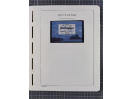 1949/2024, umfangreiche postfrische und zusätzlich teils gestempelte Sammlung in über 100 Vordruckalben und hunderten losen B