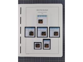 1949/2024, umfangreiche postfrische und zusätzlich teils gestempelte Sammlung in über 100 Vordruckalben und hunderten losen B