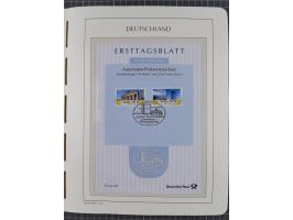 1949/2024, umfangreiche postfrische und zusätzlich teils gestempelte Sammlung in über 100 Vordruckalben und hunderten losen B