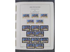 1949/2024, umfangreiche postfrische und zusätzlich teils gestempelte Sammlung in über 100 Vordruckalben und hunderten losen B