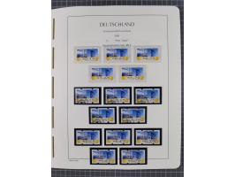 1949/2024, umfangreiche postfrische und zusätzlich teils gestempelte Sammlung in über 100 Vordruckalben und hunderten losen B