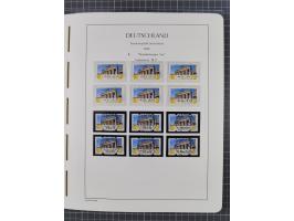 1949/2024, umfangreiche postfrische und zusätzlich teils gestempelte Sammlung in über 100 Vordruckalben und hunderten losen B