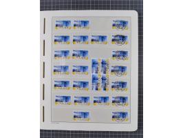 1949/2024, umfangreiche postfrische und zusätzlich teils gestempelte Sammlung in über 100 Vordruckalben und hunderten losen B