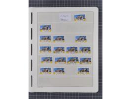 1949/2024, umfangreiche postfrische und zusätzlich teils gestempelte Sammlung in über 100 Vordruckalben und hunderten losen B