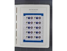 1949/2024, umfangreiche postfrische und zusätzlich teils gestempelte Sammlung in über 100 Vordruckalben und hunderten losen B