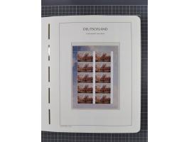 1949/2024, umfangreiche postfrische und zusätzlich teils gestempelte Sammlung in über 100 Vordruckalben und hunderten losen B