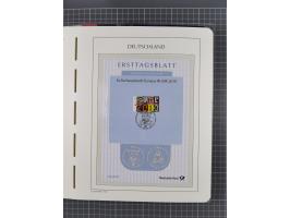 1949/2024, umfangreiche postfrische und zusätzlich teils gestempelte Sammlung in über 100 Vordruckalben und hunderten losen B