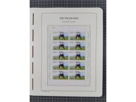 1949/2024, umfangreiche postfrische und zusätzlich teils gestempelte Sammlung in über 100 Vordruckalben und hunderten losen B