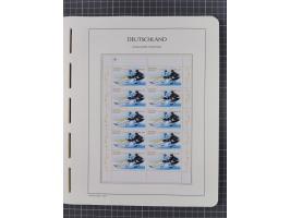 1949/2024, umfangreiche postfrische und zusätzlich teils gestempelte Sammlung in über 100 Vordruckalben und hunderten losen B