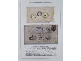 1892, Partie mit fünf Briefen vom Schiffsunglück “Dampfer Eider”, dabei je zwei Briefe mit L2 “Frankirter Brief aus gestrande