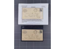 1824/82, ca. 40 Briefe, Karten und Ganzsachen ab Vorphila mit interessanten Stempeln, &nbsp;frankierte Belege mit Destination