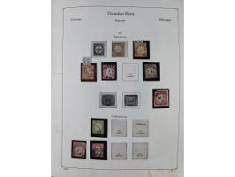 1872/1945, ungebrauchte/postfrische und gestempelte Sammlung, dabei u.a. Mi.-Nr. Bl. 1 postfrisch (Unterrand etwas geknickt) 