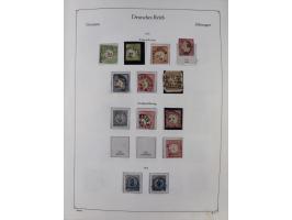 1872/1945, ungebrauchte/postfrische und gestempelte Sammlung, dabei u.a. Mi.-Nr. Bl. 1 postfrisch (Unterrand etwas geknickt) 