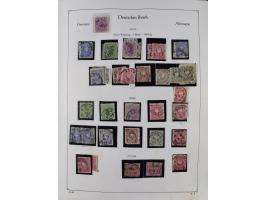 1872/1945, ungebrauchte/postfrische und gestempelte Sammlung, dabei u.a. Mi.-Nr. Bl. 1 postfrisch (Unterrand etwas geknickt) 