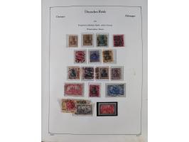 1872/1945, ungebrauchte/postfrische und gestempelte Sammlung, dabei u.a. Mi.-Nr. Bl. 1 postfrisch (Unterrand etwas geknickt) 