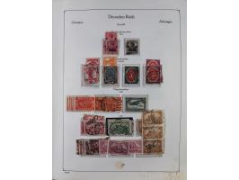 1872/1945, ungebrauchte/postfrische und gestempelte Sammlung, dabei u.a. Mi.-Nr. Bl. 1 postfrisch (Unterrand etwas geknickt) 