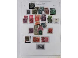 1872/1945, ungebrauchte/postfrische und gestempelte Sammlung, dabei u.a. Mi.-Nr. Bl. 1 postfrisch (Unterrand etwas geknickt) 