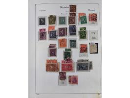 1872/1945, ungebrauchte/postfrische und gestempelte Sammlung, dabei u.a. Mi.-Nr. Bl. 1 postfrisch (Unterrand etwas geknickt) 