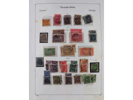 1872/1945, ungebrauchte/postfrische und gestempelte Sammlung, dabei u.a. Mi.-Nr. Bl. 1 postfrisch (Unterrand etwas geknickt) 