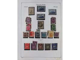 1872/1945, ungebrauchte/postfrische und gestempelte Sammlung, dabei u.a. Mi.-Nr. Bl. 1 postfrisch (Unterrand etwas geknickt) 