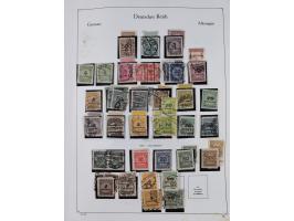 1872/1945, ungebrauchte/postfrische und gestempelte Sammlung, dabei u.a. Mi.-Nr. Bl. 1 postfrisch (Unterrand etwas geknickt) 