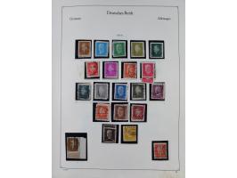 1872/1945, ungebrauchte/postfrische und gestempelte Sammlung, dabei u.a. Mi.-Nr. Bl. 1 postfrisch (Unterrand etwas geknickt) 