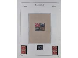 1872/1945, ungebrauchte/postfrische und gestempelte Sammlung, dabei u.a. Mi.-Nr. Bl. 1 postfrisch (Unterrand etwas geknickt) 