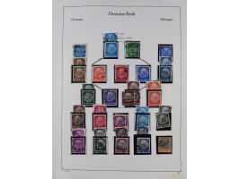 1872/1945, ungebrauchte/postfrische und gestempelte Sammlung, dabei u.a. Mi.-Nr. Bl. 1 postfrisch (Unterrand etwas geknickt) 