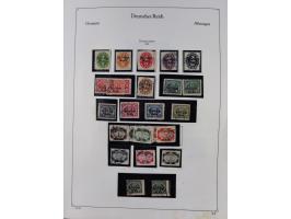 1872/1945, ungebrauchte/postfrische und gestempelte Sammlung, dabei u.a. Mi.-Nr. Bl. 1 postfrisch (Unterrand etwas geknickt) 