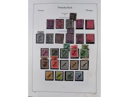 1872/1945, ungebrauchte/postfrische und gestempelte Sammlung, dabei u.a. Mi.-Nr. Bl. 1 postfrisch (Unterrand etwas geknickt) 