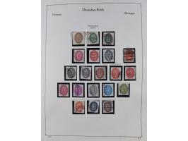 1872/1945, ungebrauchte/postfrische und gestempelte Sammlung, dabei u.a. Mi.-Nr. Bl. 1 postfrisch (Unterrand etwas geknickt) 