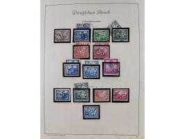 1872/1945, ungebrauchte/postfrische und gestempelte Sammlung, dabei u.a. Mi.-Nr. Bl. 1 postfrisch (Unterrand etwas geknickt) 