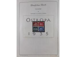 1872/1945, ungebrauchte/postfrische und gestempelte Sammlung, dabei u.a. Mi.-Nr. Bl. 1 postfrisch (Unterrand etwas geknickt) 