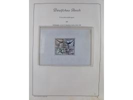 1872/1945, ungebrauchte/postfrische und gestempelte Sammlung, dabei u.a. Mi.-Nr. Bl. 1 postfrisch (Unterrand etwas geknickt) 