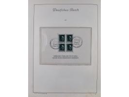 1872/1945, ungebrauchte/postfrische und gestempelte Sammlung, dabei u.a. Mi.-Nr. Bl. 1 postfrisch (Unterrand etwas geknickt) 