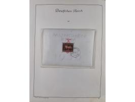 1872/1945, ungebrauchte/postfrische und gestempelte Sammlung, dabei u.a. Mi.-Nr. Bl. 1 postfrisch (Unterrand etwas geknickt) 